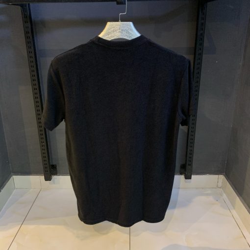 PD Black Waffle Knit Oversized TShirt - Image 2