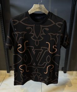 Louis V Parinted  Cotton T Shirt