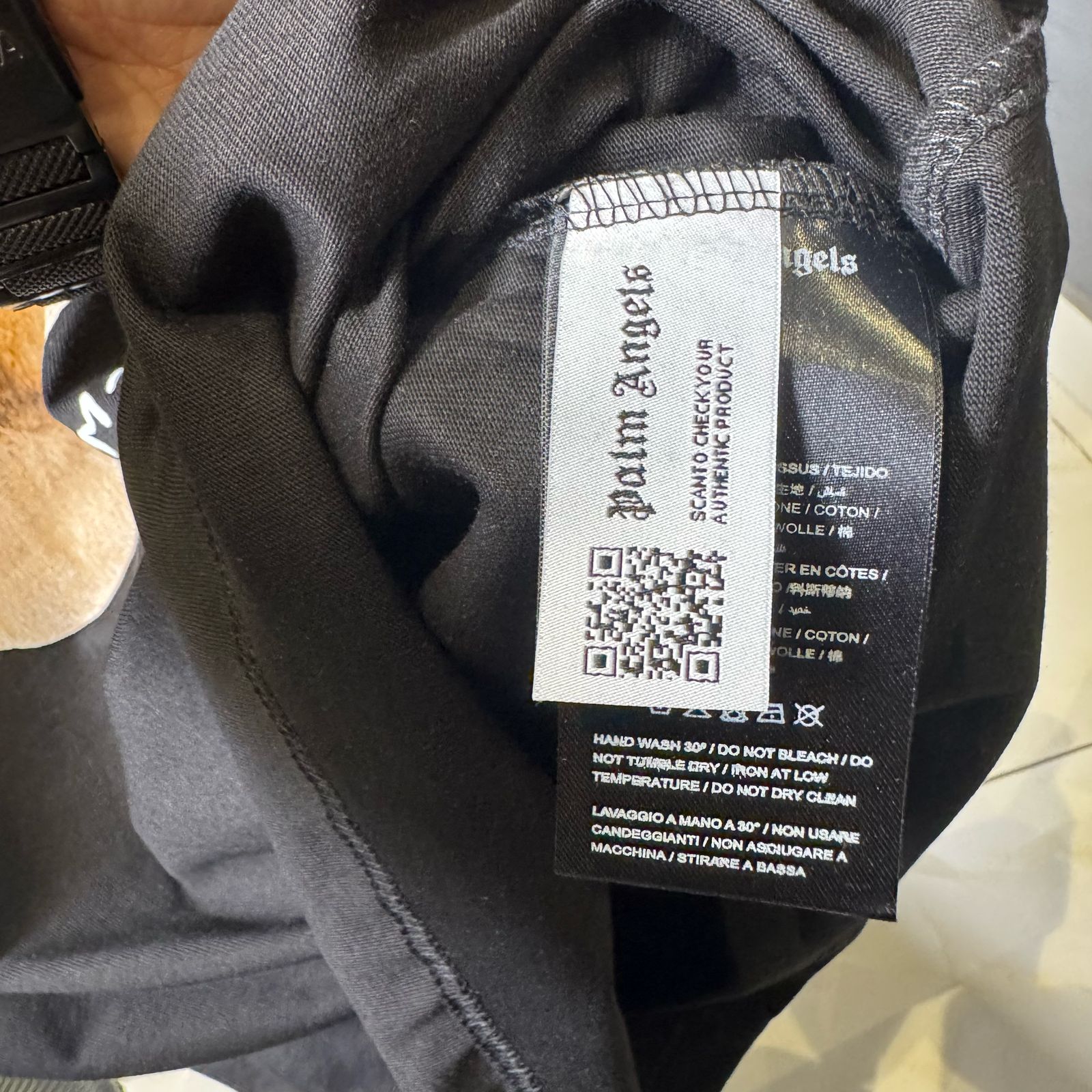 PA Teddy Bear T shirt Black - Image 3