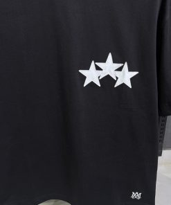 Alternative view of AR Three Star T Shirt  Black