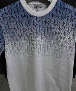 Alternative view of DR Blue Gradient Oblique T Shirt