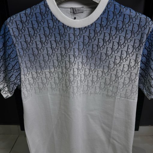 DR Blue Gradient Oblique T Shirt - Image 2