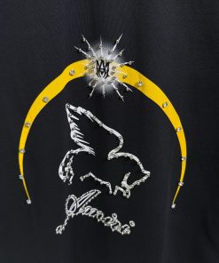 Alternative view of AR Crystal Pegasus T Shirt Black