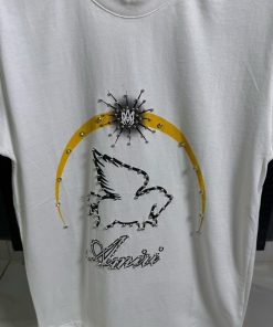 Alternative view of AR Crystal Pegasus T Shirt White
