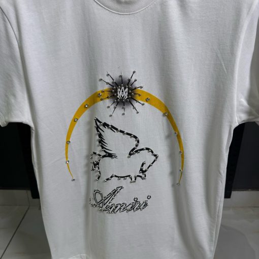 AR Crystal Pegasus T Shirt White - Image 2