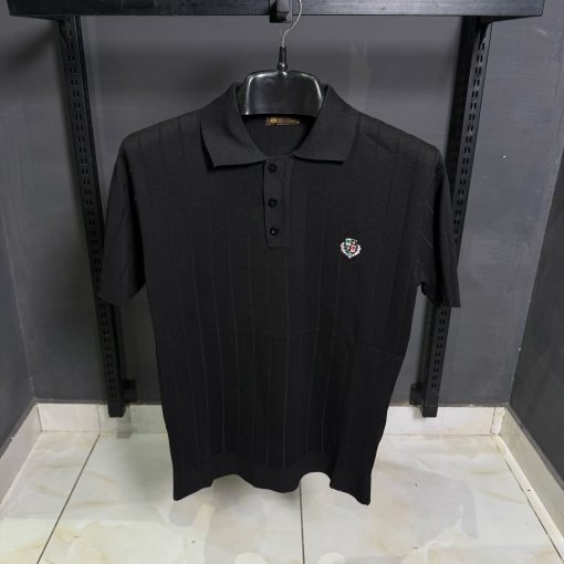 LP Polo Black T Shirt