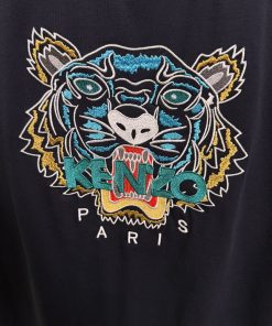 Alternative view of KNZ Big Logo Embroidered Black  T Shirt