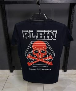 Alternative view of Philipp P Logo Print Black T Shirt
