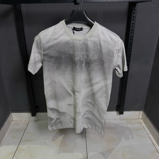 AR Print Gray T Shirt