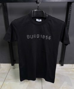 BR Embroidered Black T Shirt