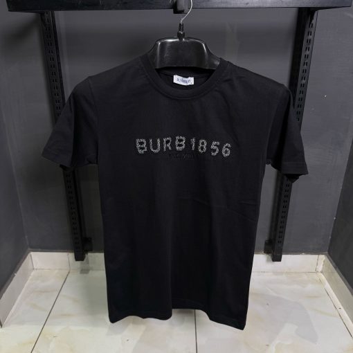 BR Embroidered Black T Shirt