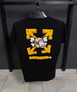 Alternative view of OFFW Printed T Shirt in Black
