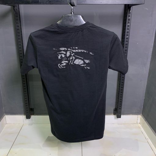 BR Embroidered Black T Shirt - Image 2