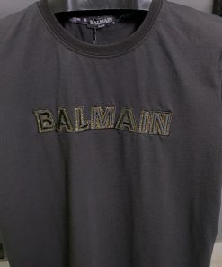 Alternative view of BLM Embroidered  Front Logo Black T Shirt