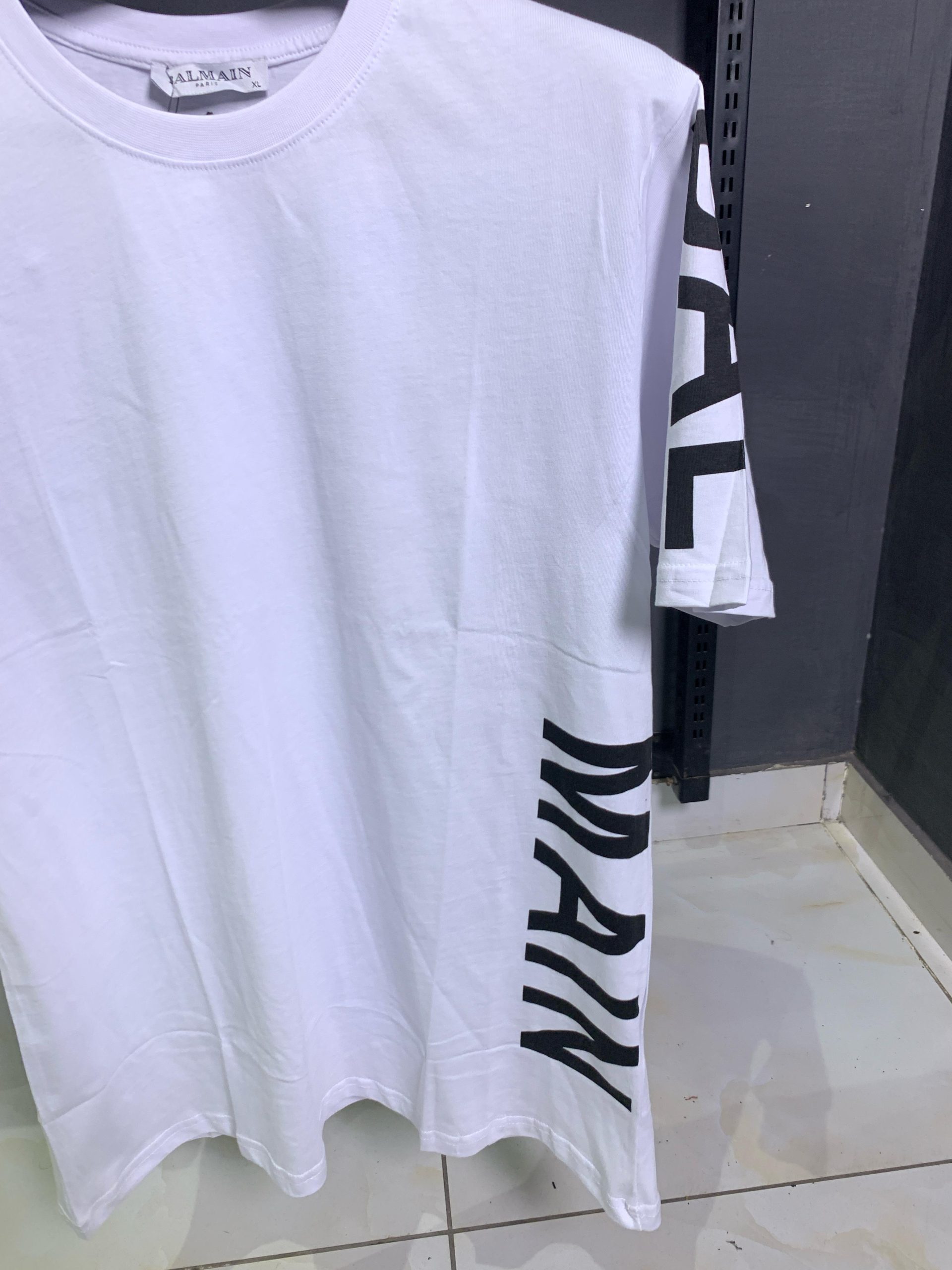 BLM Letter Writing White T Shirt - Image 2