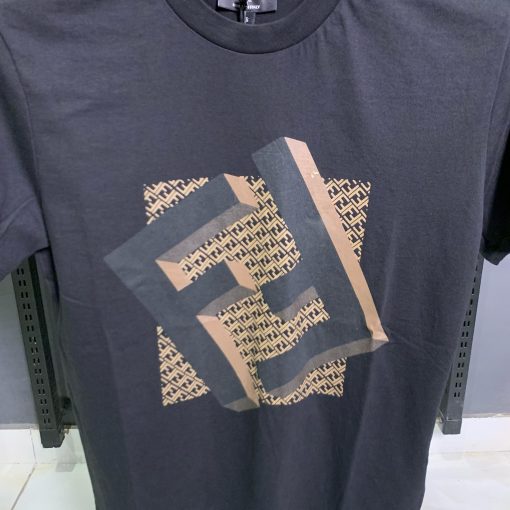 FF Front Logo Black T Shirt - Image 2