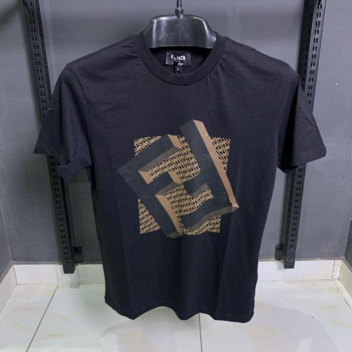 FF Front Logo Black T Shirt