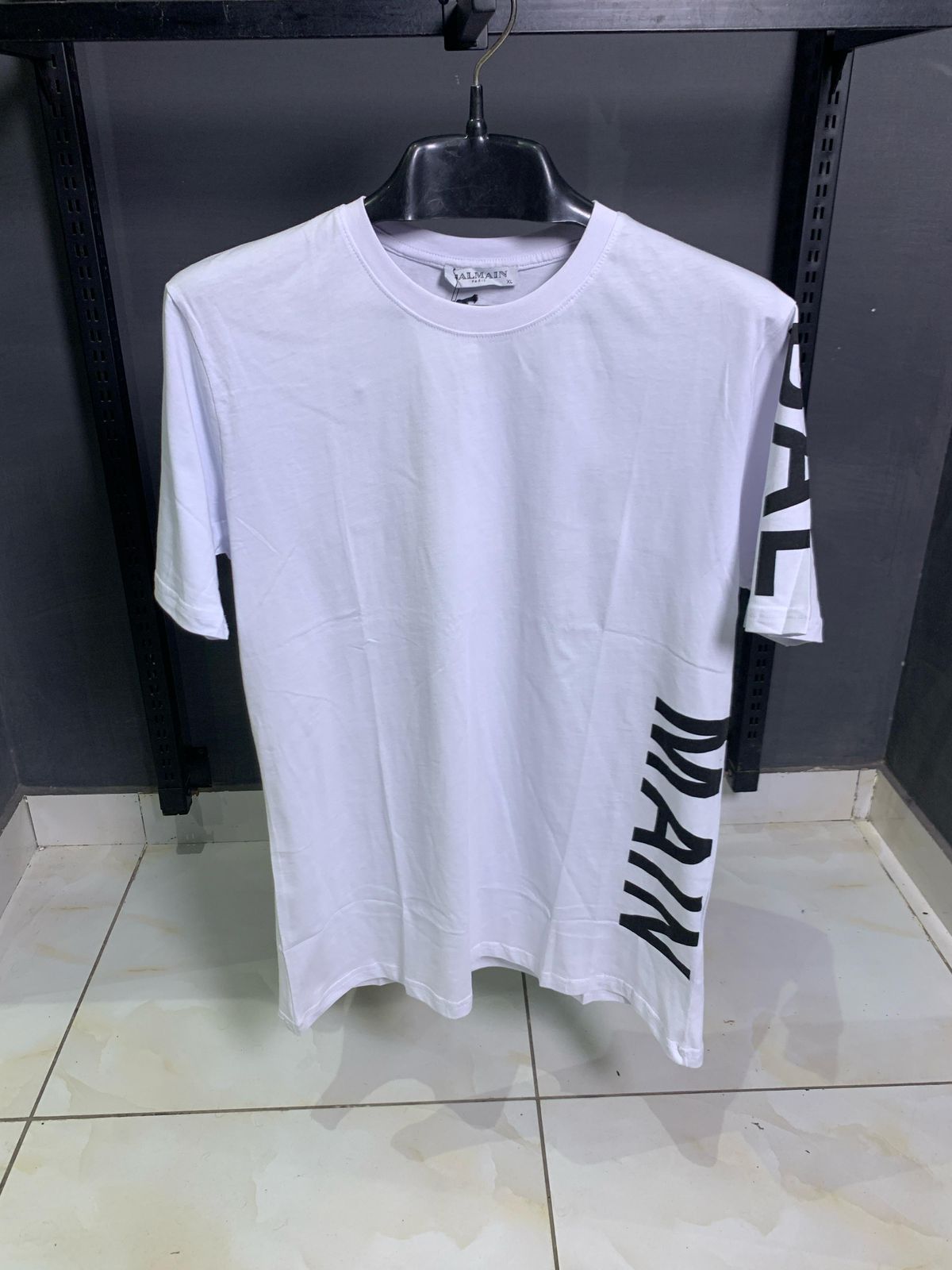 BLM Letter Writing White T Shirt