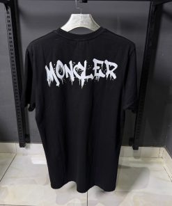 Alternative view of MN Black t Shirt  with a front patch and back print