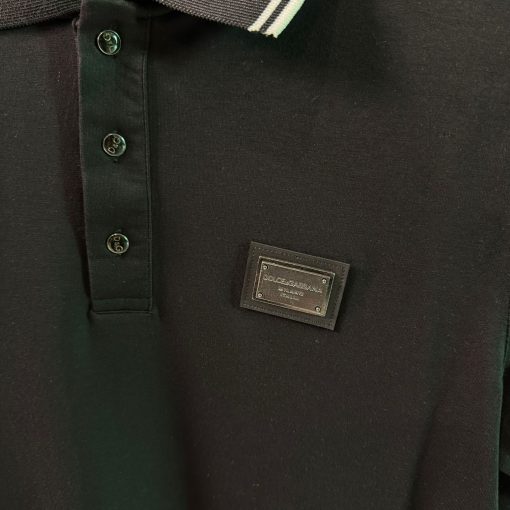 DG Black Polo T Shirt - Image 2