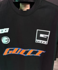 Alternative view of GC Front Print Black T Shirt