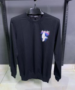 Alternative view of AR Black Sweater Shirt Front Back Print