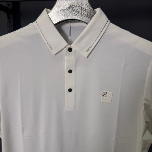 LOW Inspired Classic White Polo Shirt - Image 2