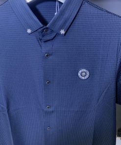 Alternative view of DR Navy Button Down Polo Shirt