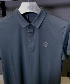 Alternative view of Stefano Ricci Signature Polo Shirt Midnight Teal