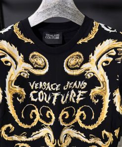 Alternative view of VR Jeans Couture Baroque Print T Shirt