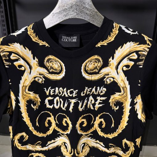VR Jeans Couture Baroque Print T Shirt - Image 2