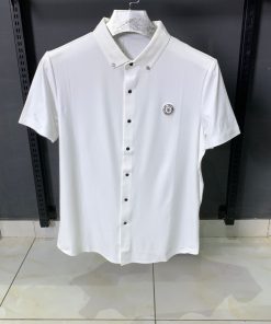DR Inspired White Short Sleeve Shirt
