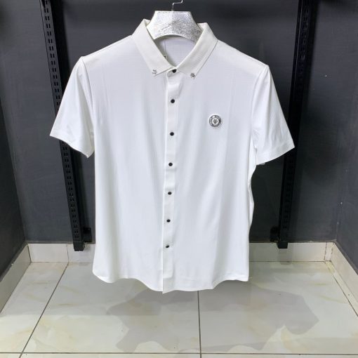 DR Inspired White Short Sleeve Shirt