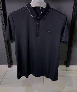 LOW Black Designer Polo Shirt Luxury Edition