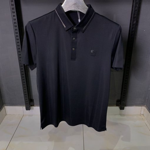 LOW Black Designer Polo Shirt Luxury Edition