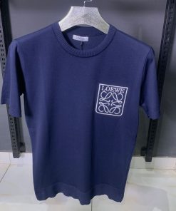 LOW Logo Patch Navy T Shirt