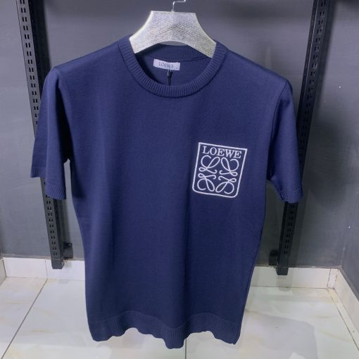 LOW Logo Patch Navy T Shirt