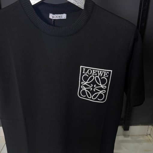 LOW Logo Patch Black T Shirt - Image 2