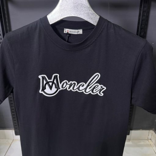 MN Signature Logo Black T Shirt - Image 2