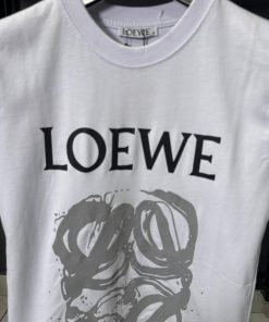 Alternative view of LOW White Artistic Logo T Shirt