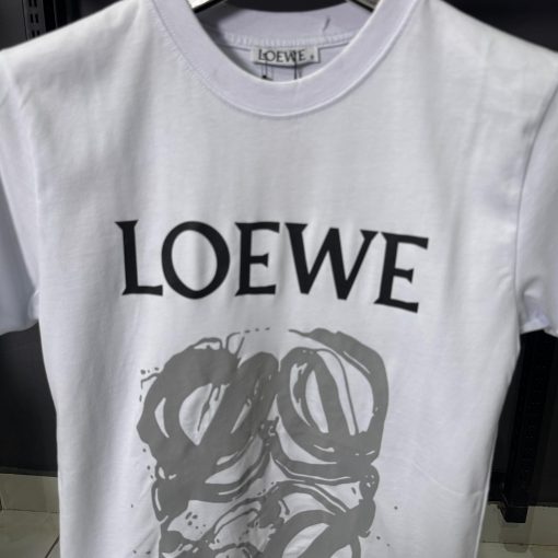 LOW White Artistic Logo T Shirt - Image 2
