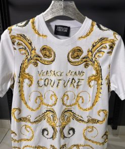 Alternative view of VR Jeans Couture Baroque Print T Shirt