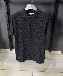 VLN All Over Monogram Polo Shirt