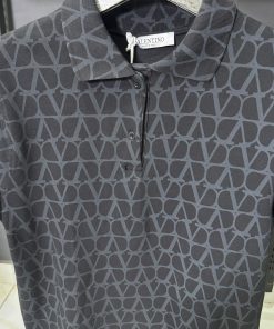 Alternative view of VLN All Over Monogram Polo Shirt