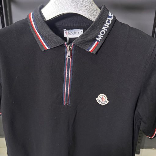 MN Contrast Tipped Polo Shirt - Image 2