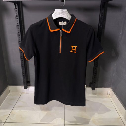 HRM Inspired Black Polo Shirt