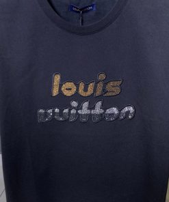 Alternative view of Louis V Bead Embroidered Cotton T shirt