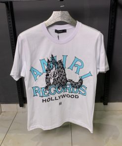 AR Records Wolf White T Shirt