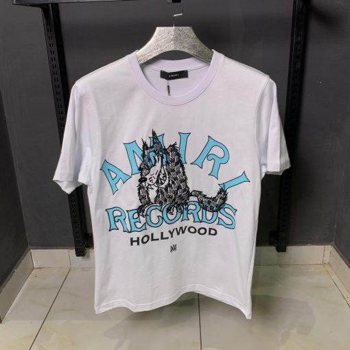 AR Records Wolf White T Shirt