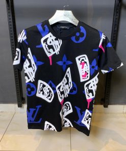 Louis V Graphic Print T Shirt Imported Premium